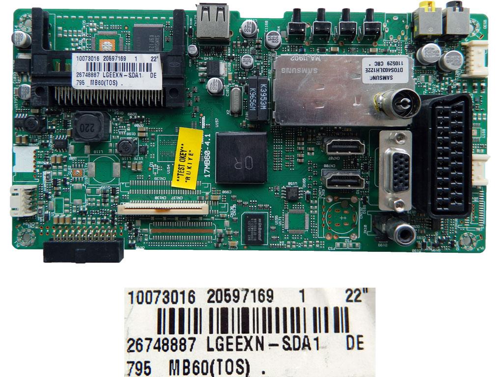 LCD LED modul základní deska 20597169 / assy main board 17MB60 - 4.1 VESTEL