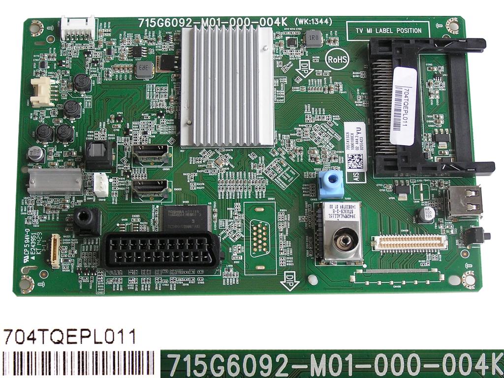 LCD LED modul základní deska 705TXESC6 704TQEPL011 / assy main board 715G6092-M01-000-004K