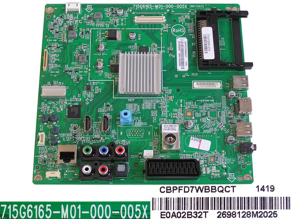 LCD LED modul základní deska CBPFD7WBBQCT E0A02B32T / assy main board 715G6165-M01-000-005X (N) / 703TQEPL074
