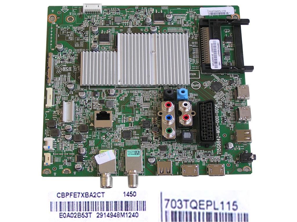 LCD LED modul základní deska CBPFE7XBA2CT E0A02B53T 703TQEPL115 / assy main board 715G6842-M0C-000-005K