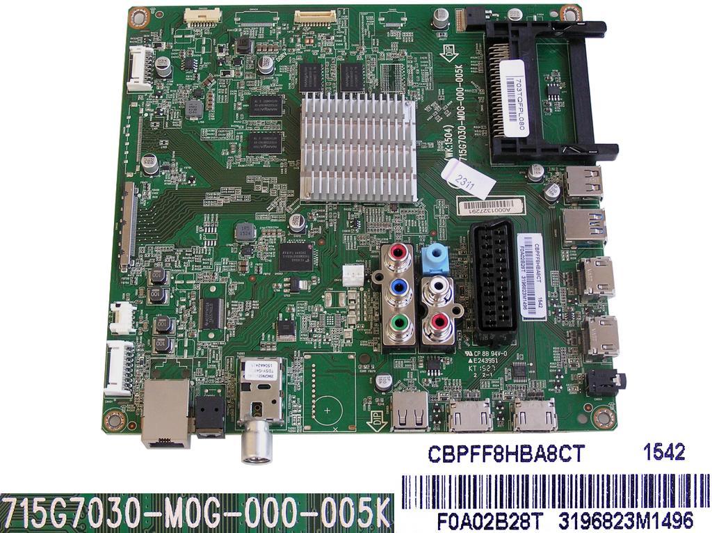 LCD LED modul základní deska CBPFF8HBA8CT F0A02B28T / assy main board 715G7030-M0G-000-005K / 703TQFPL080