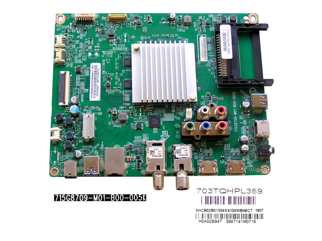 LCD LED modul základní deska Philips XHCB02B01304SX/G8WBA6CT / Main board assy 715G8709-M01-B00-005K / 703TQHPL359