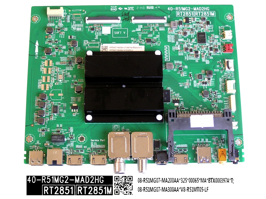 LCD LED modul základní deska TCL 08-R51MG07-MA200AA / Main board assy 40-R51MG2-MAD2HG