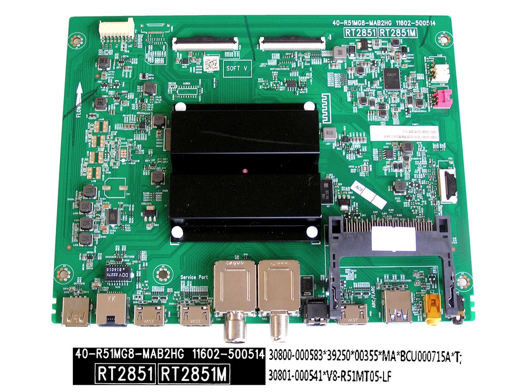 LCD LED modul základní deska TCL 30800-000583 / Main board assy 40-R51MG8-MAB2HG