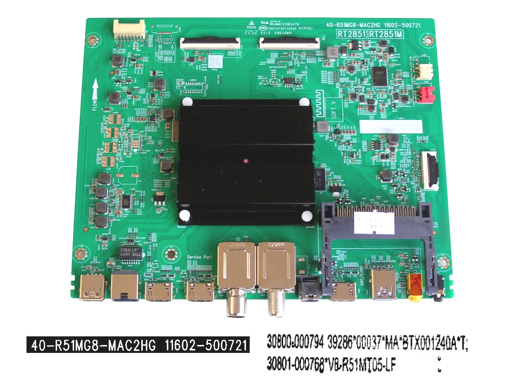 LCD LED modul základní deska TCL 30800-000794 / Main board assy 40-R51MG8-MAC2HG