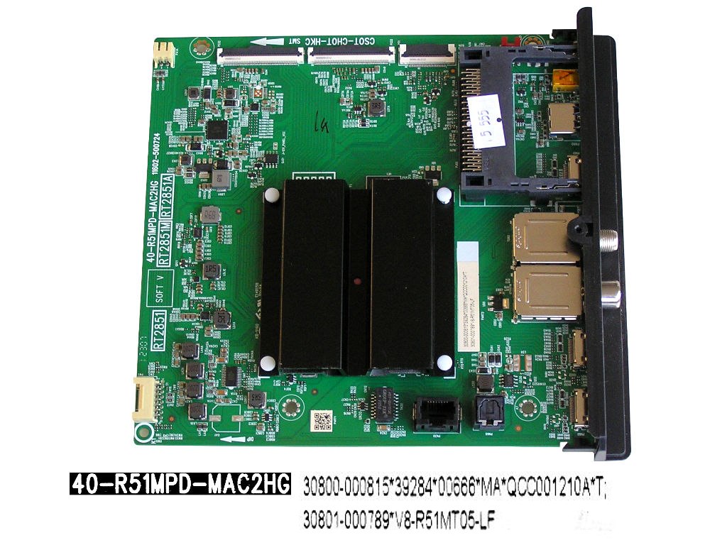 LCD LED modul základní deska TCL 30800-000815 / Main board assy 40-R51MPD-MAC2HG