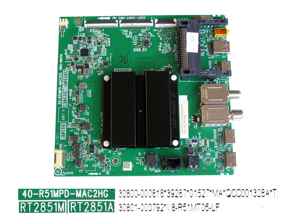 LCD LED modul základní deska TCL 30800-000818 / 30801-000792 / Main board assy 40-R51MPD-MAC2HG