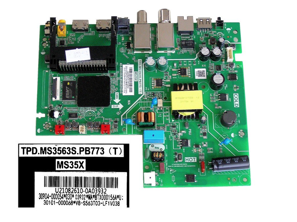 LCD LED modul základní deska TCL 30904-000054 / Main board assy 40-MS35XS-MAB2HG-C