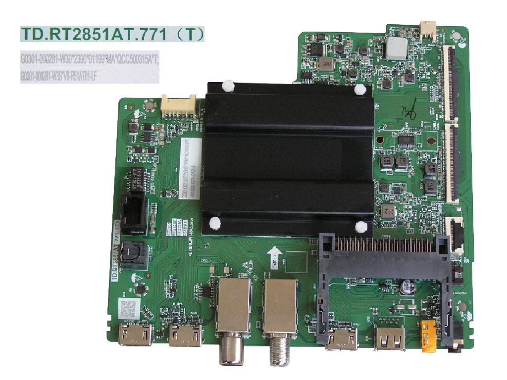LCD LED modul základní deska TCL G0301-000281-W30 / Main board assy 40-R51MPK-MAC2HG
