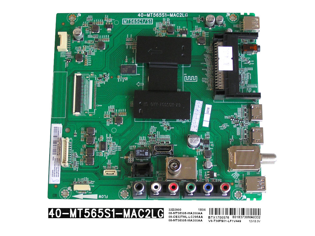 LCD LED modul základní deska Thomson 08-MT56506-MA200AA / Main board assy 40-MT565S1-MAC2LG