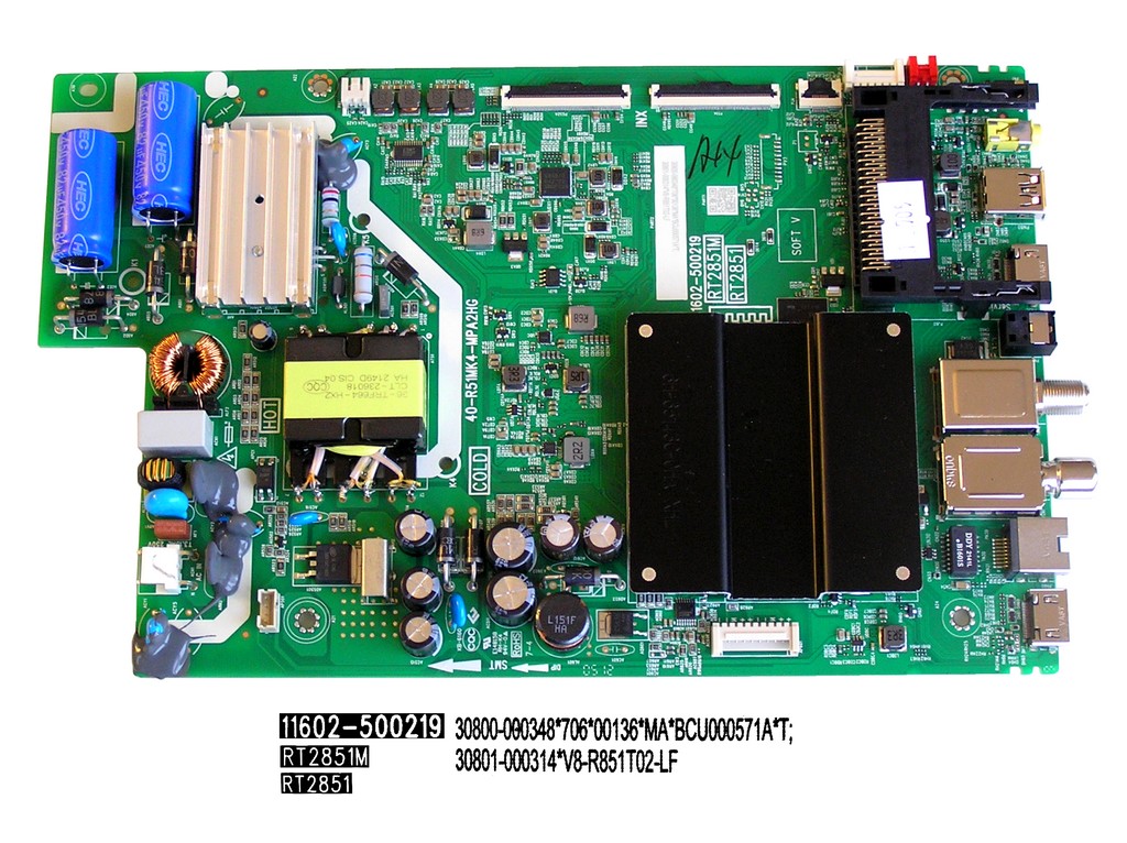 LCD LED modul základní deska Thomson 30800-000348 / Main board assy 40-R51MK4-MPA2HG