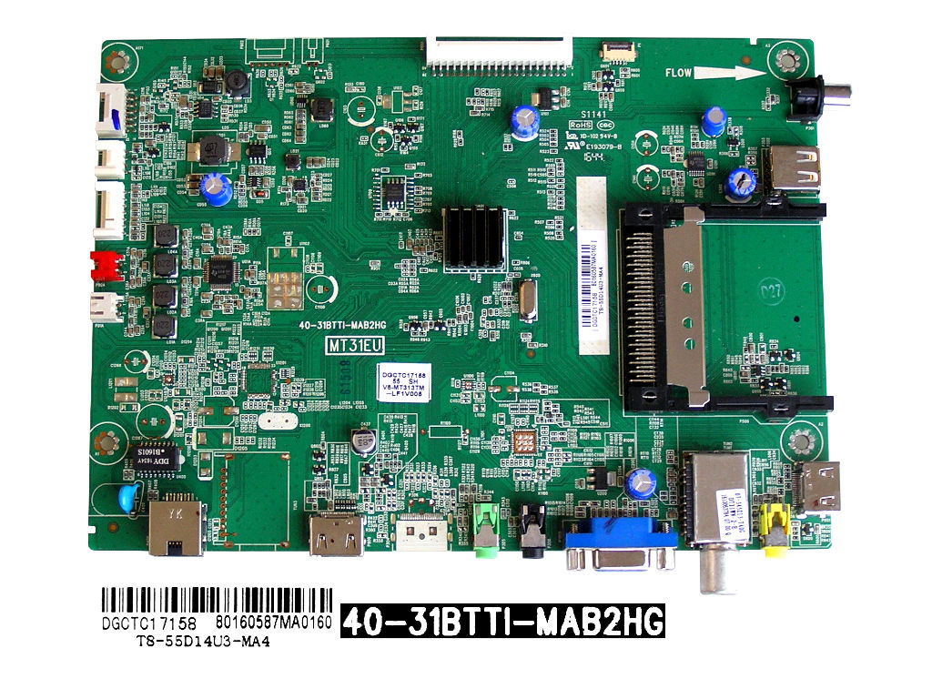 LCD LED modul základní deska Thomson T8-55D14U3-MA4 / Main board assy 40-31BTTI-MAB2HG