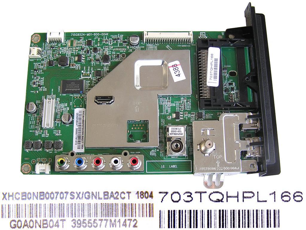 LCD LED modul základní deska XHCB0NB00707SX/GNLBA2CT / Main board assy 715G8524-M01-B00-004K / 703TQHPL166