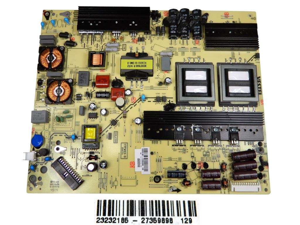 LCD LED modul zdroj 17PW03-9 / SMPS power supply board 17PW039 / Vestel 23232185