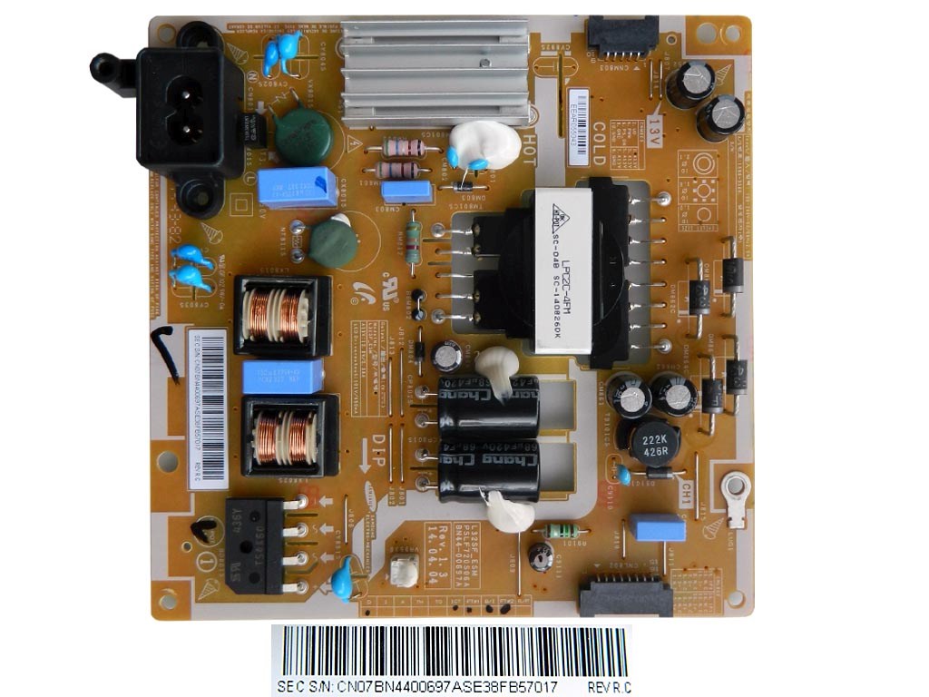 LCD LED modul zdroj BN44-00697A / SMPS power supply board BN4400697A L32SF_ESM PSLF720S06A