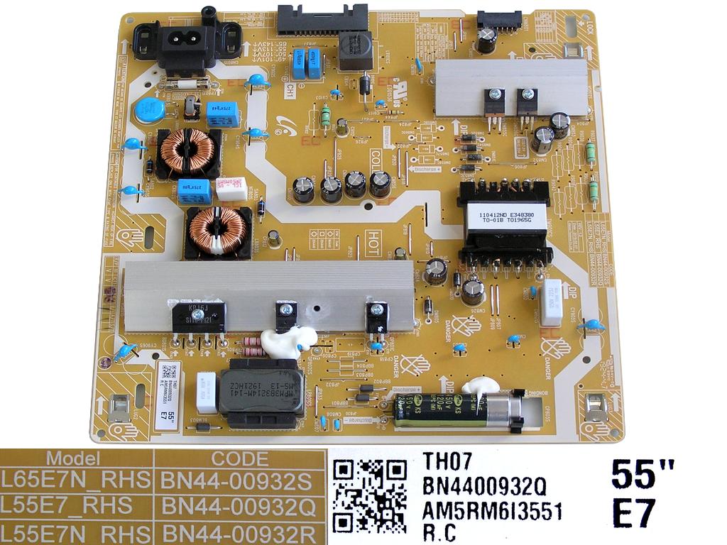LCD LED modul zdroj BN44-00932Q / SMPS power supply board L55E7L_RHS / BN4400932Q