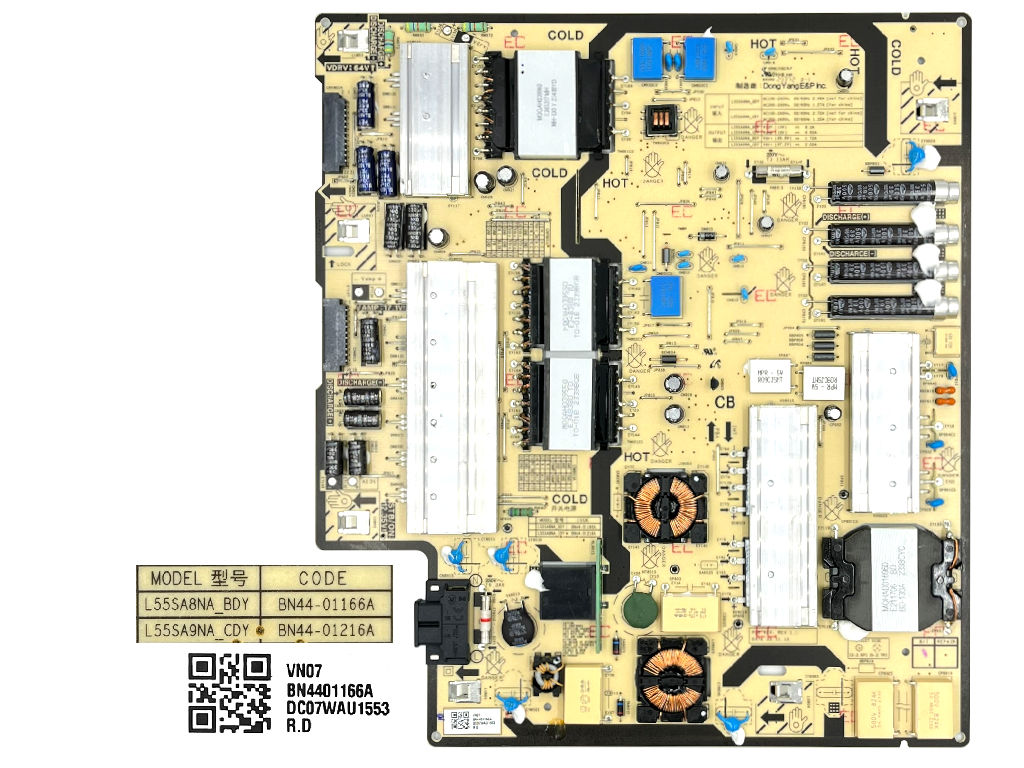LCD LED modul zdroj BN44-01166A / SMPS power supply board L565SA8NA_BDY / BN4401166A