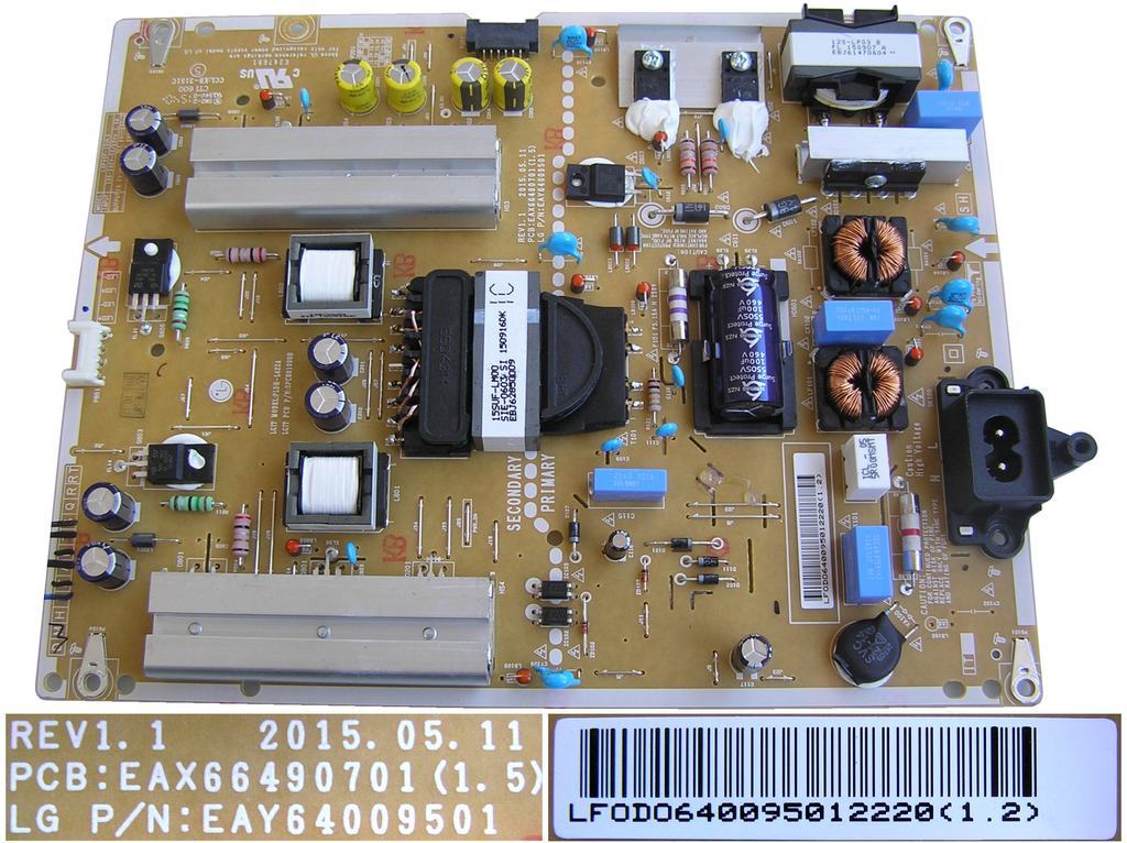 LCD LED modul zdroj EAY64009501 / SMPS power supply board EAY64009501