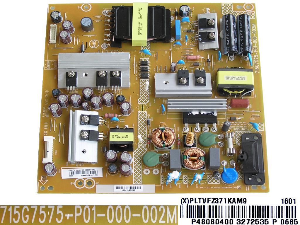 LCD LED modul zdroj PLTVFZ371KAM9 / SMPS power supply board 715G7575-P01-000-002M / 996596302412