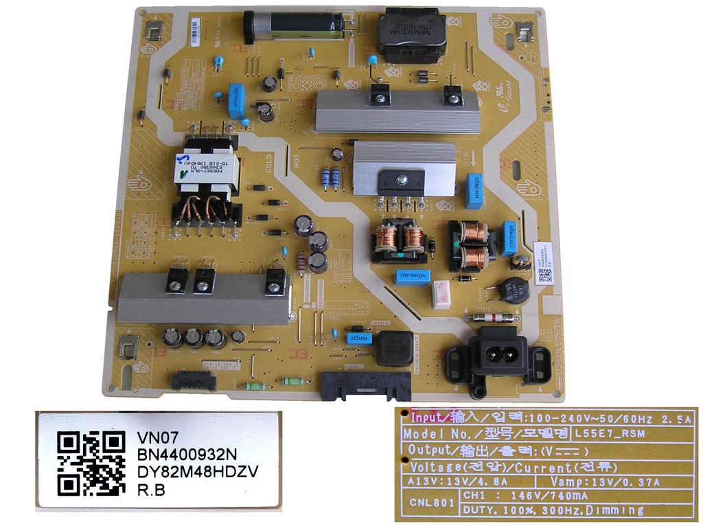 LCD Modul zdroj BN44-00932N / SMPS board L55E7_RSM / BN4400932N