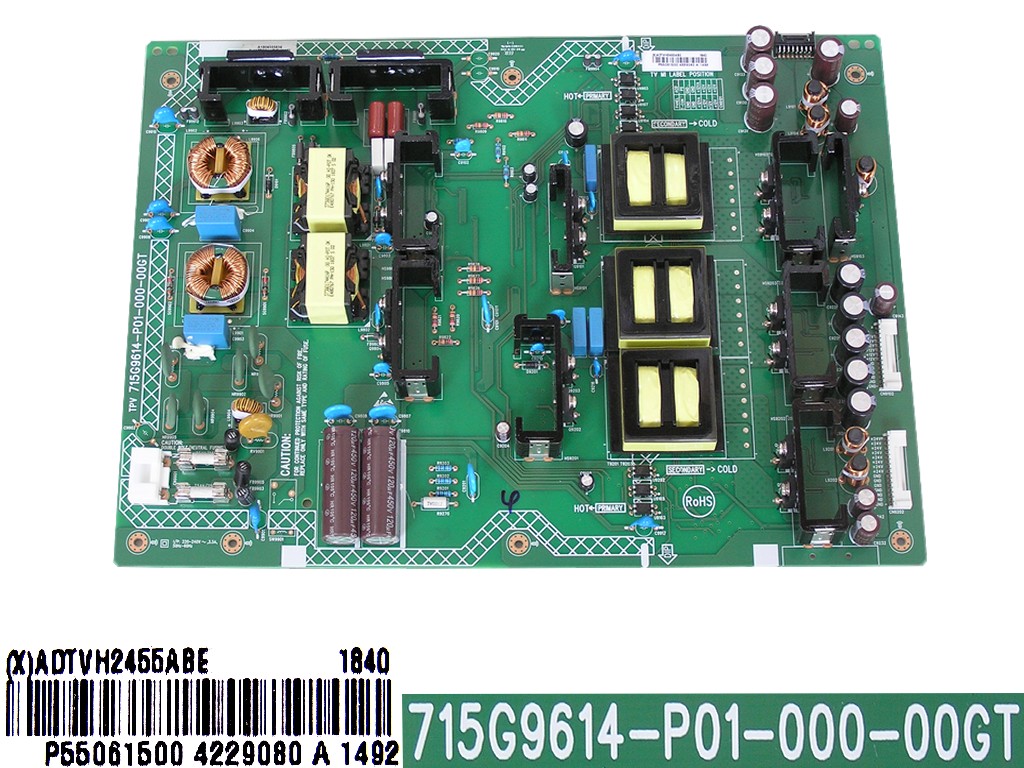 LCD OLED modul zdroj ADTVH2455ABE / SMPS board unit 715G9614-P01-000-00GT / Philips 996598305273