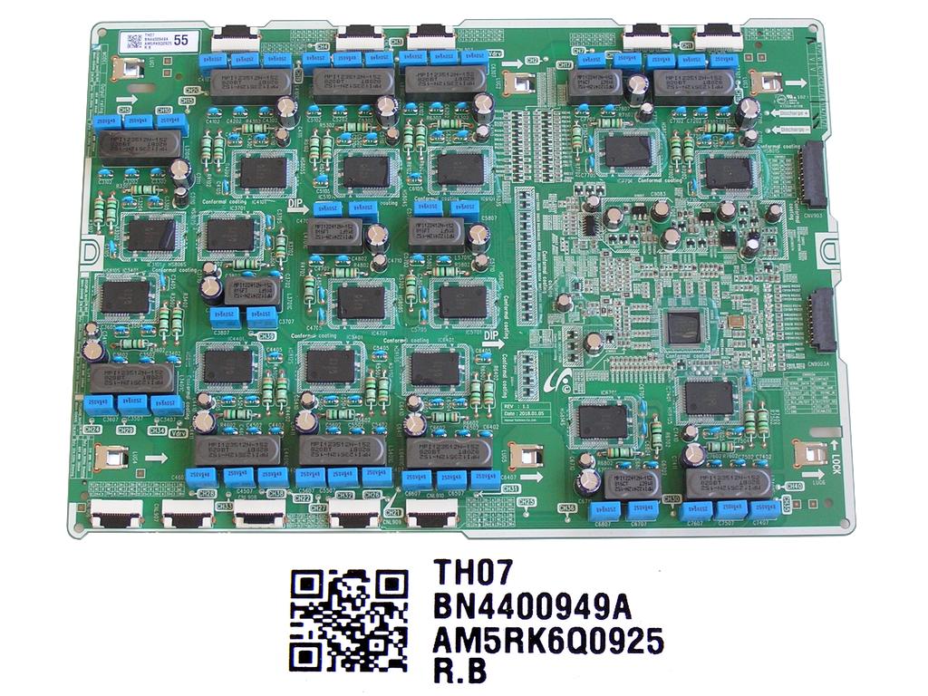 LCD modul LED driver BN44-00949A / LDP driver board assy L55Q8NB_NHS / BN4400949A