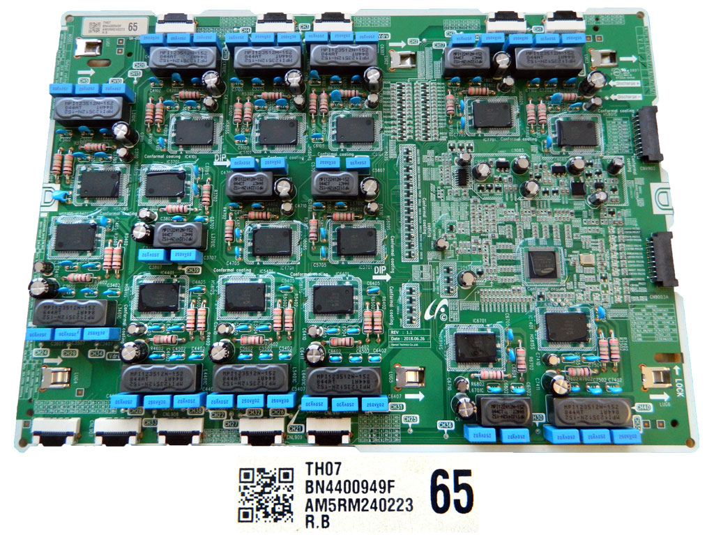 LCD modul LED driver BN44-00949F / LDP driver board assy L65Q8NVB_NHS / BN4400949F