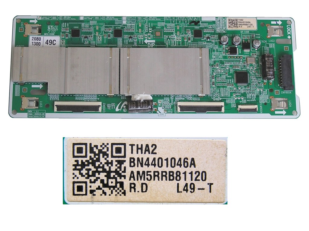 LCD modul LED driver BN44-01046A / LDP driver board assy L55S8NC_THS / BN4401046A