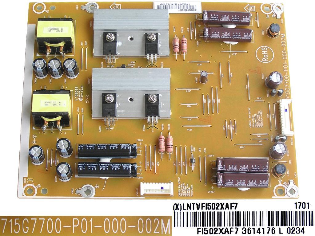 LCD modul LED driver LNTVFI502XAF7 / LED driver board 715G7700-P01-000-002M