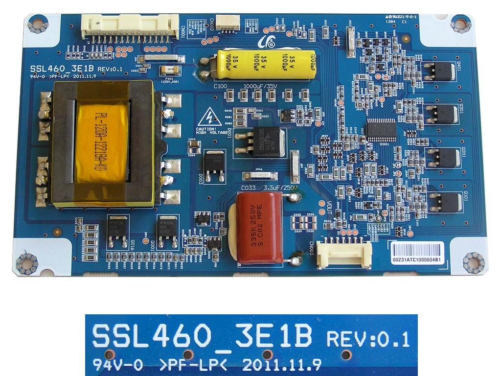 LCD modul LED driver SSL460_3E1B / LED driver board 00231ATC1000604B1