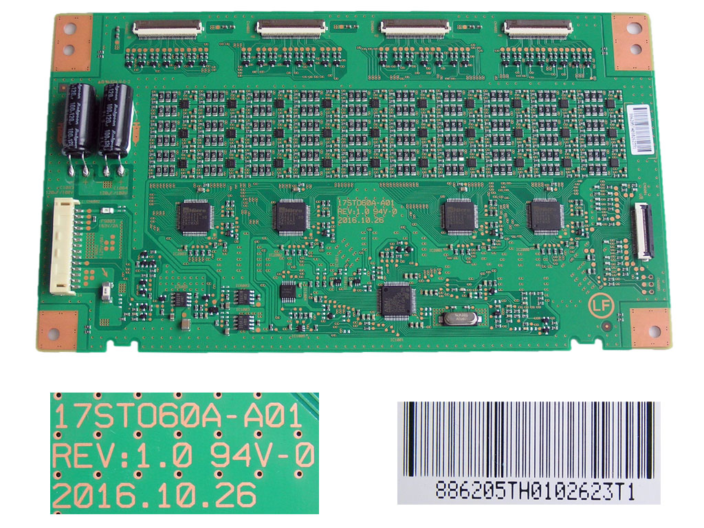 LCD modul LED driver aktivního HDR 1-897-158-11 / LD-MT HDR driver board assy 17STO60A-A01 / 189715811 / 17ST060A-A01