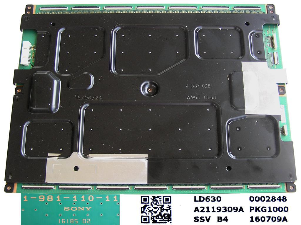 LCD modul LED driver aktivního HDR 1-981-110-11 / LDP HDR driver board assy LD630 / 198111011 / A2119309A