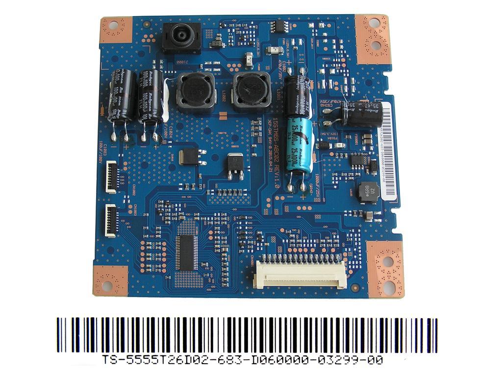 LCD modul LED driveru 15STM6S-ABC02 Rev:1.0 / LED power driver board TS-5555T26D02