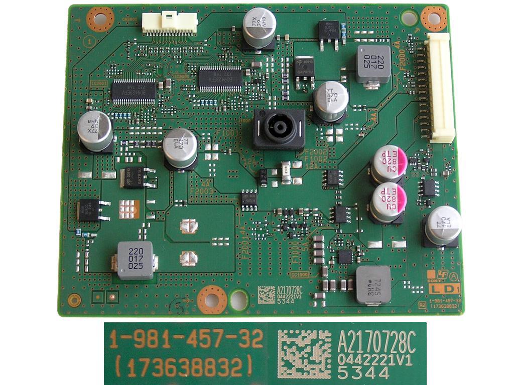 LCD modul LED inverter 1-981-457-32 / LED inverter board A2170728C / 173638832