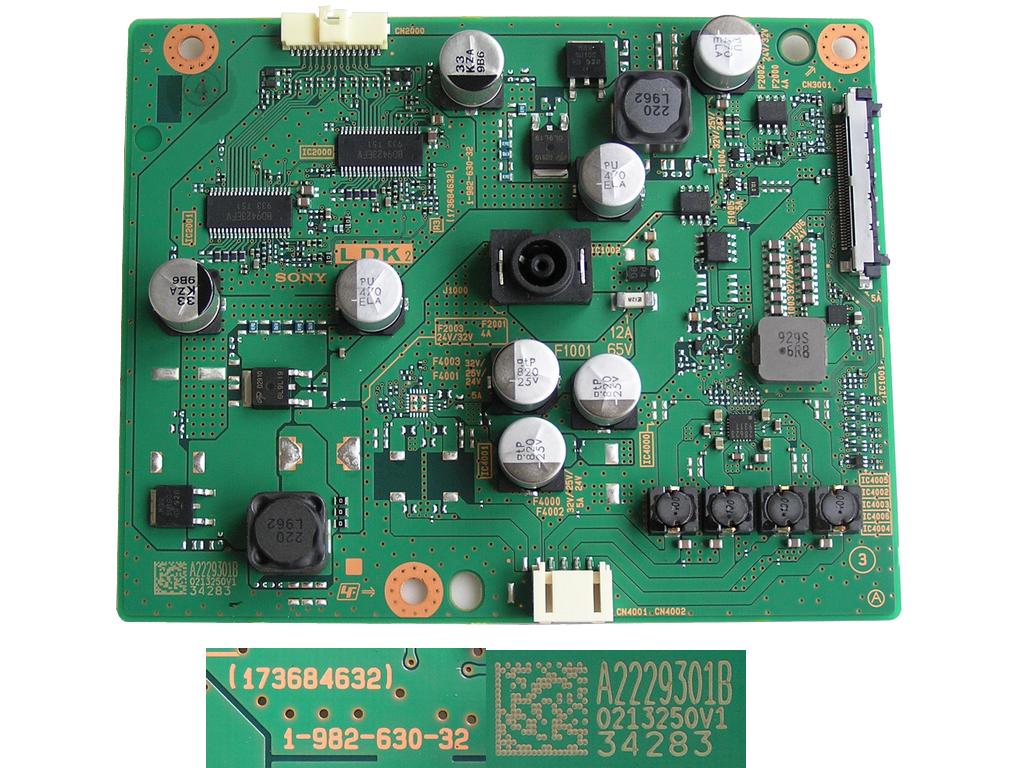 LCD modul LED inverter 1-982-630-32 / LED inverter board A2229301B / 173684632