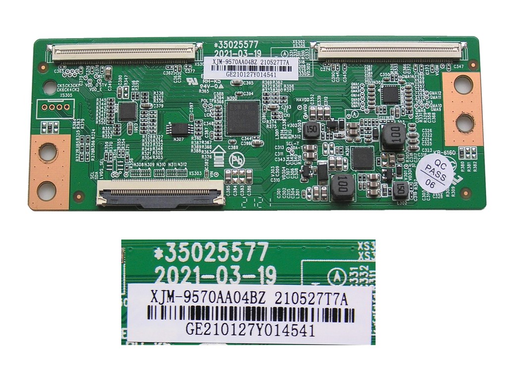 LCD modul T-CON  35025577 / T-con board XJM-9570AA04BZ / 210527T7A