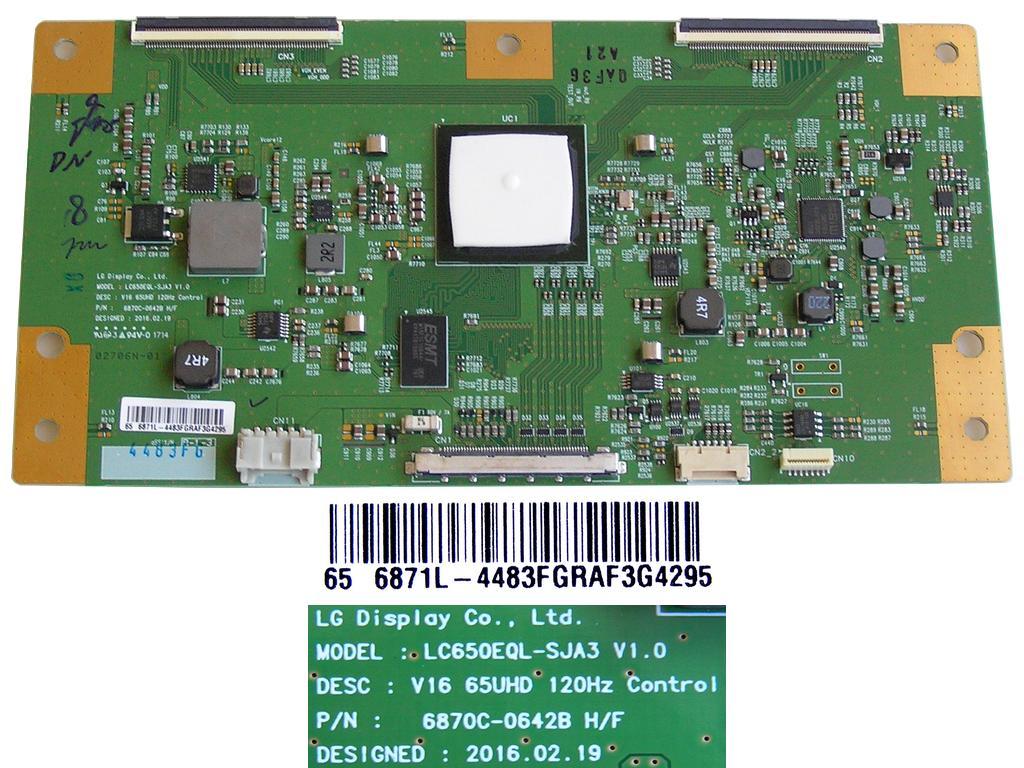 LCD modul T-CON 6870C-0642B / TCON board  6870C0642B / 6871L-4483F