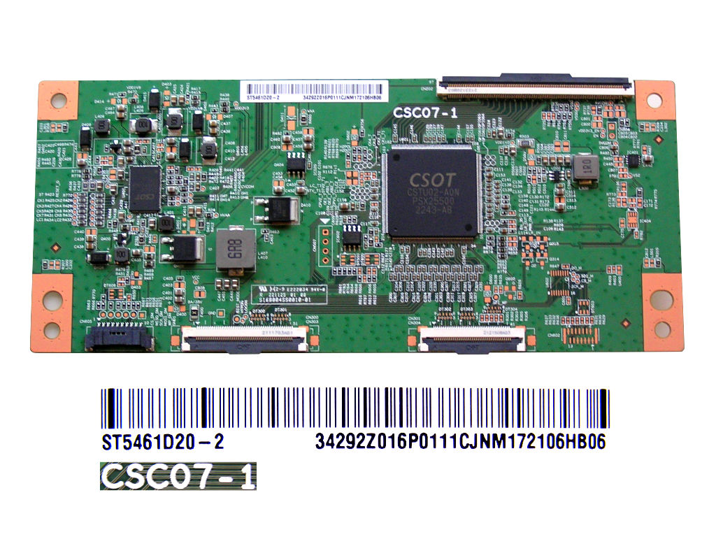 LCD modul T-CON  CSC07-1 / T-con board ST5461D20-2