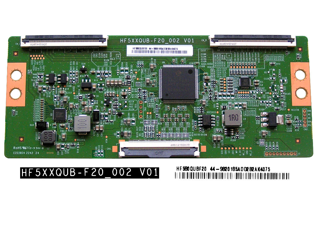 LCD modul T-CON  HF5XXQUB_F20_002 V01 / T-con board HF580QUBF20 44-982018