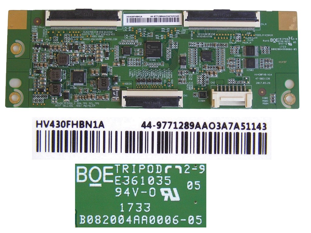 LCD modul T-CON HV430FHB-N1A / TCON HV430FHBN1A / 44-9771289