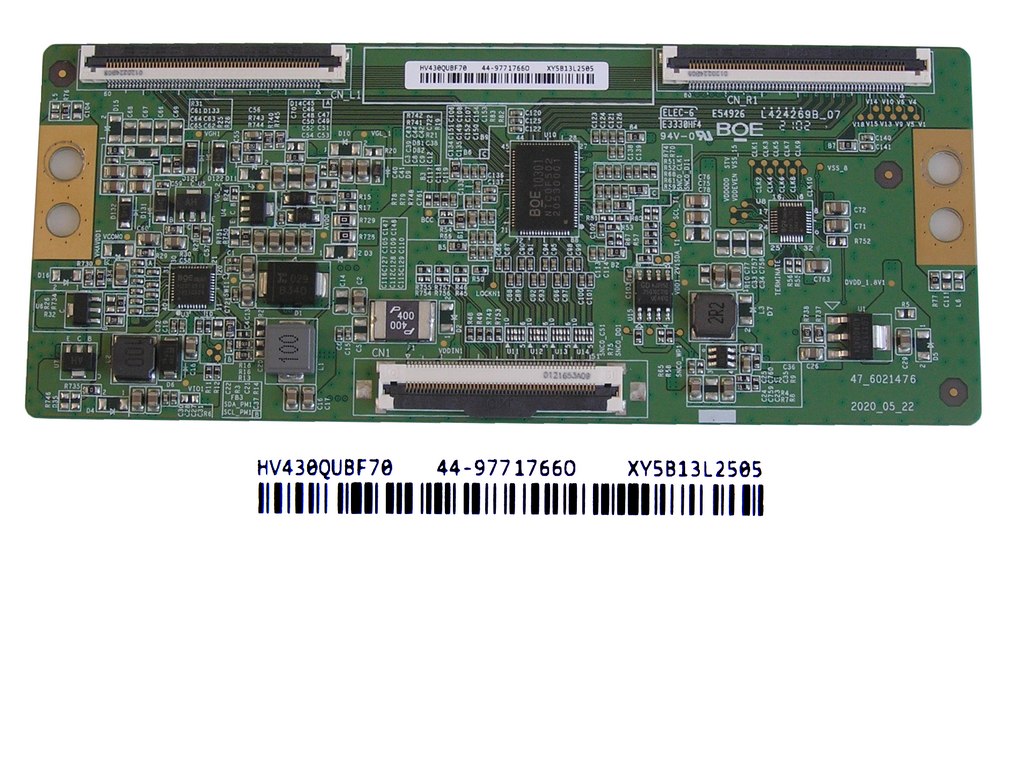 LCD modul T-CON HV430QUBF70 / T-con board HV430QUBF70 44-97717660