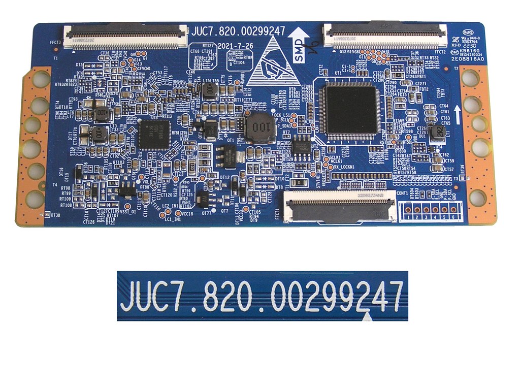 LCD modul T-CON JUC7.820.00299247 / Tcon board JUC7.820.00299247