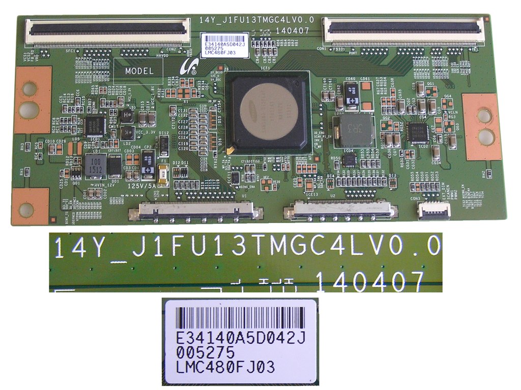 LCD modul T-CON LMC480FJ03 / Tcon board 14Y-J1FU13TMGC4LV0.0