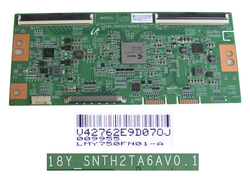 LCD modul T-CON LMY750FN01-A / Tcon board 18Y-SNTH2TA6AVV0.1 / 18Y_SNTH2TA6AV0.1