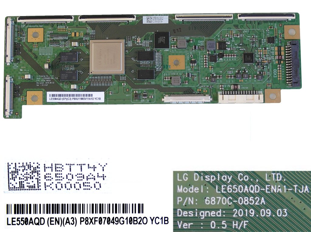 LCD modul T-CON OLED LE650AQD-ENA1-TJA / T-CON board O-LED  6870C-0852A / LE550PQL (EN)(A3)