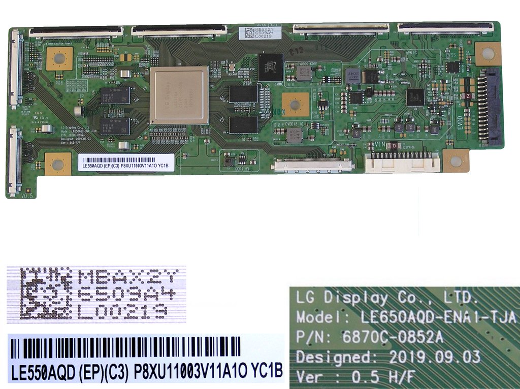 LCD modul T-CON OLED LE650AQD-ENA1-TJA / T-CON board O-LED  6870C-0852A / LE550PQL (EP)(C3) 
