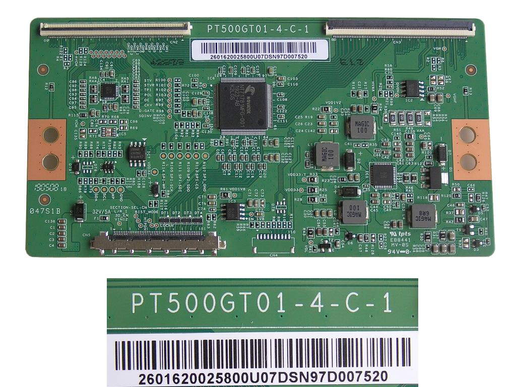 LCD modul T-CON PT500GT01-4-C-1 / Tcon board 2601620025800U07DSN97