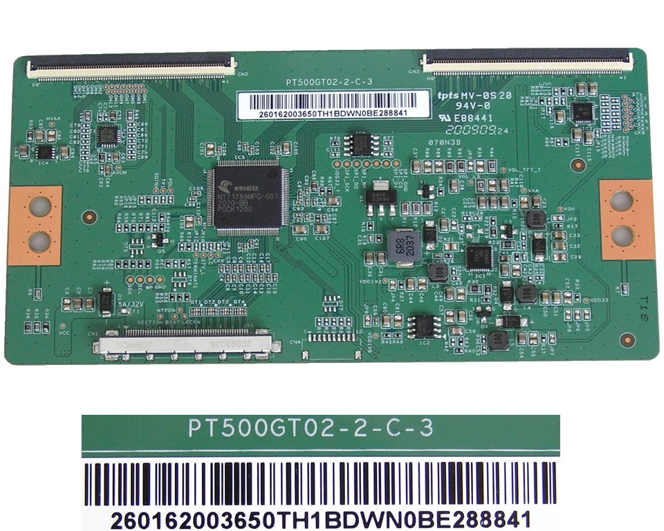 LCD modul T-CON  PT500GT02-2-C-3 / Tcon board 260162003650THBDWN0