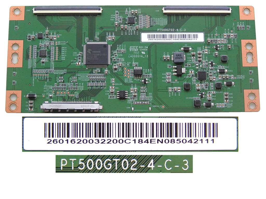 LCD modul T-CON PT500GT02-4-C-3 / Tcon board 2601620032200C184EN