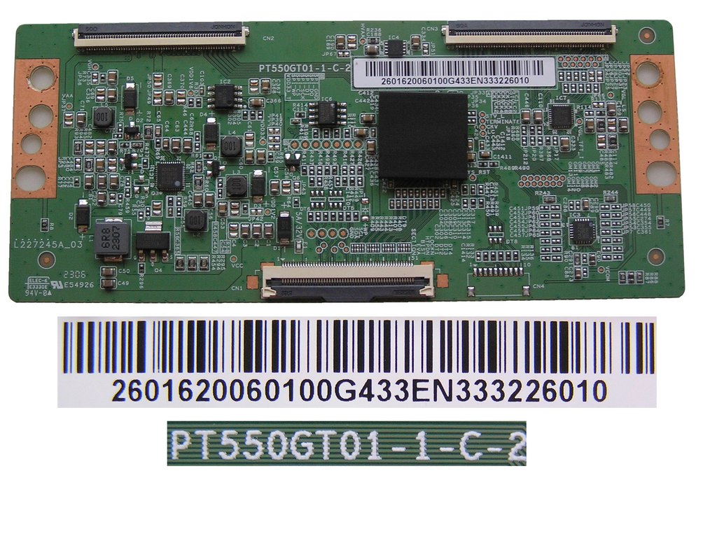 LCD modul T-CON PT550GT01-1-C-2 / Tcon board 2601620060100G433EN